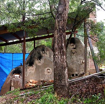 The double chamber kiln at Sturt