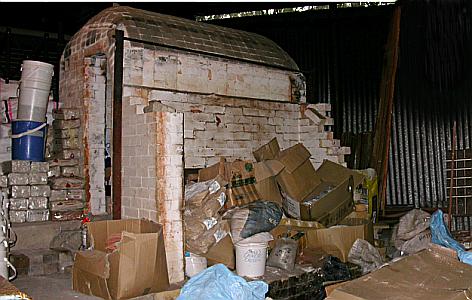 Image of the noborigama at Sturt Pottery